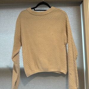 Universal Thread Cream Textured Sweater